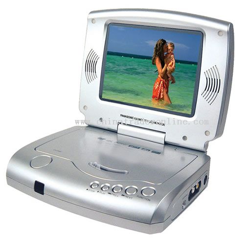 PORTABLE DVD PLAYER WITH 6.5 inch TFT-LCD
